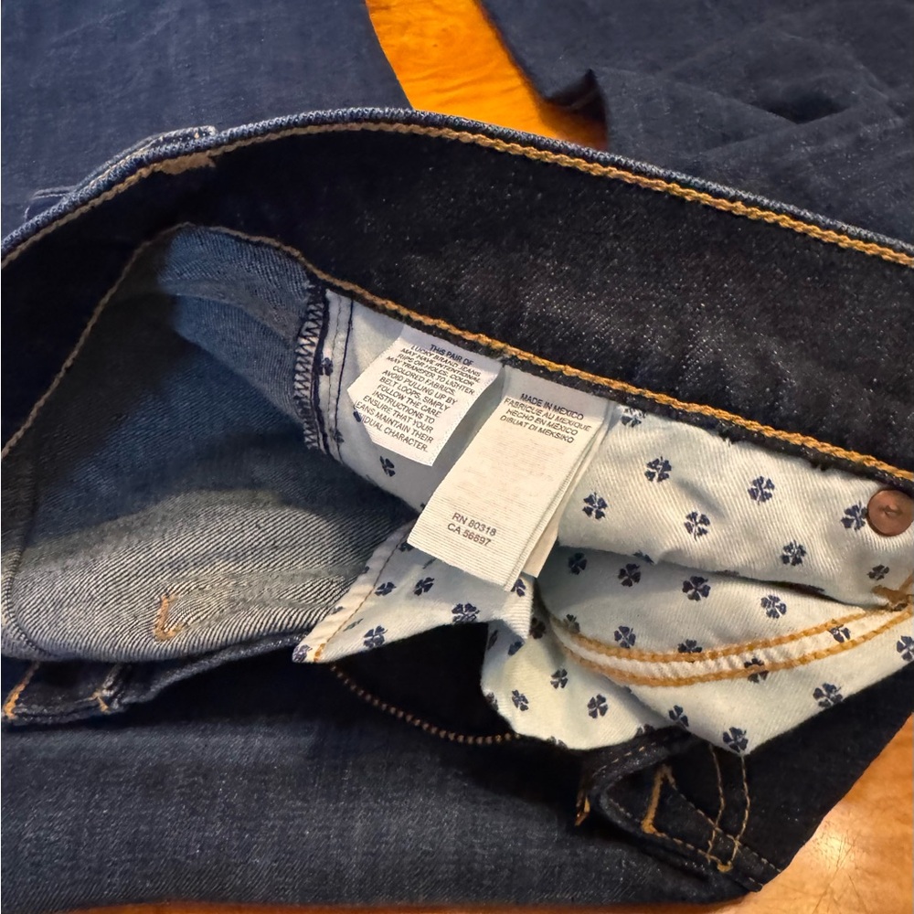 Lucky Brand 410 Athletic Slim Men's Blue Jeans 36 X 34 - Picture 9 of 11